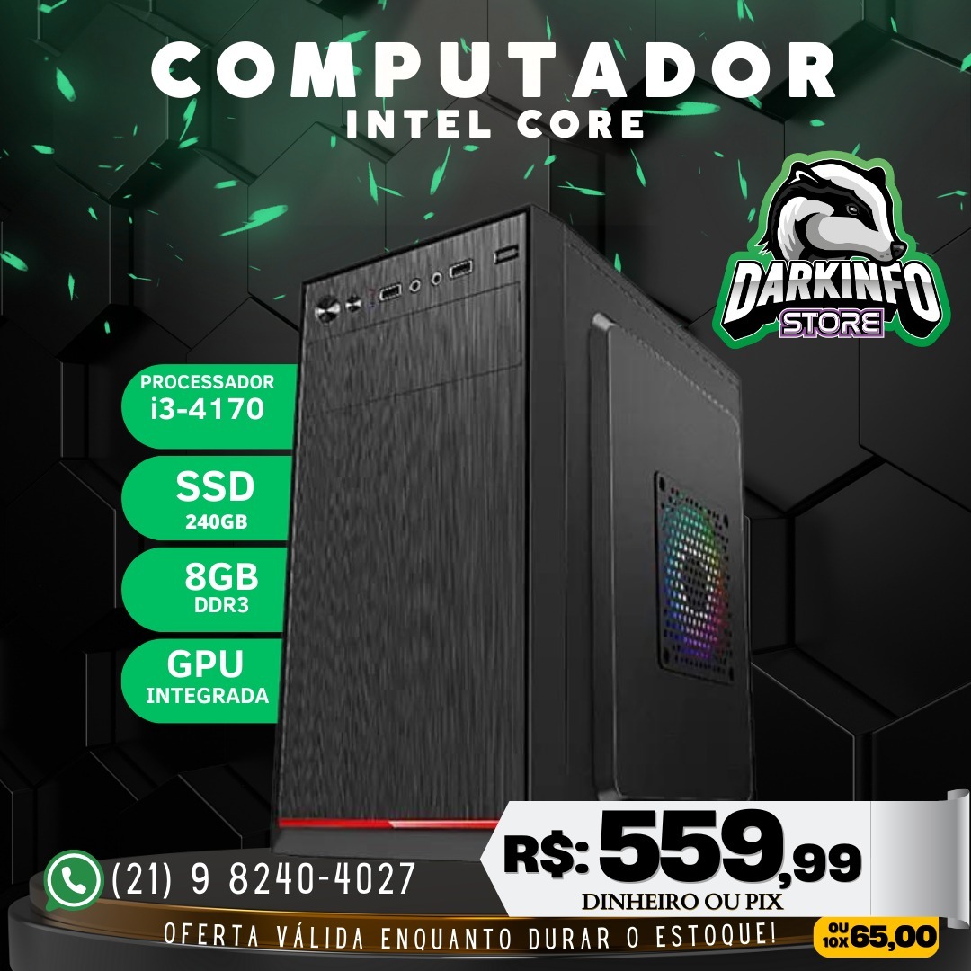 Computador caseiro no precinho