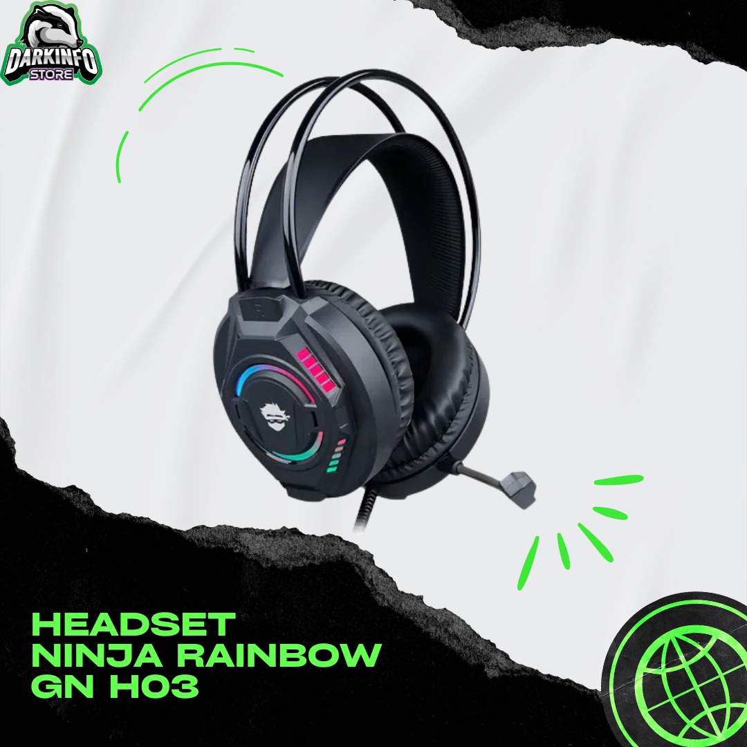 Headset Ninja Rainbow